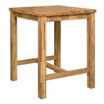 Aranżacja STÓŁ BAROWY "ETNA" h97 cm, dąb olejowany