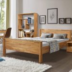 Aranżacja sypialnia LAST oraz szafka nocna LAST 1, dąb olejowany