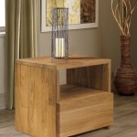 Aranżacja szafka nocna LAST 1, dąb olejowany