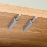 Szafa LOZANNA 3D, szczegóły wnętrza, dąb olejowany