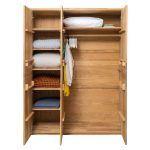 Szafa LOZANNA 3D wnętrze, dąb olejowany