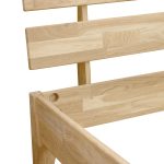 Łóżko dębowe "ELLA" 90x200 cm