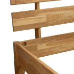 Łóżko dębowe "ELLA" 90x200 cm