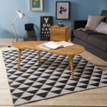 Aranżacja stolik kawowy Scandi 6/4, dąb olejowany