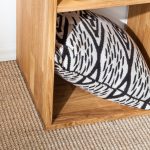 Regał dębowy nr 3, dąb olejowany