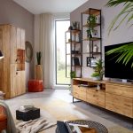 Regał loftowy wąski otwarty 35 cm MANHATTAN