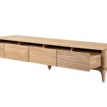 Komoda RTV SHEFFIELD TV4, wosk twardy