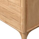 Komoda z szufladami SHEFFIELD 5.1, wosk twardy