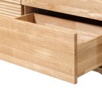 Komoda 6 szuflad, dębowa 140 cm SHEFFIELD 6.2