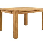 Stół nierozkładany dębowy MONTANA 120x80 cm, dąb olejowany