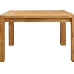 Stół nierozkładany dębowy MONTANA 120x80 cm, dąb olejowany