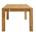 Stół nierozkładany dębowy MONTANA 120x80 cm, dąb olejowany