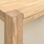 Stół dębowy MONTANA, aranżacja dąb bielony
