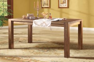 Stół masywny dębowy 120x80 cm MONTANA