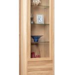 Witryna wąska SHEFFIELD 1, kolor wosk twardy