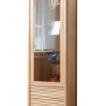 Witryna wąska SHEFFIELD 1, kolor wosk twardy