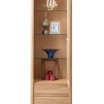 Witryna wąska SHEFFIELD 1, kolor wosk twardy