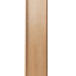 Witryna wąska SHEFFIELD 1, kolor wosk twardy