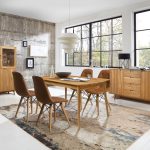 Aranżacja, loft z stołem SCANDI i meblami z kolekcji SCANDI, dąb olejowany