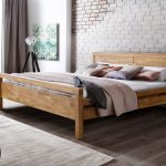 Łóżko dębowe "NEXT" 160x200 cm