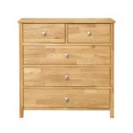 Komoda LAURA z 5 szufladami, wykończenie wosk twardy