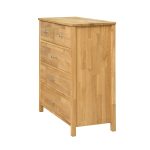 Komoda LAURA z 5 szufladami, wykończenie wosk twardy