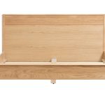 Łóżko SHEFFIELD, wosk, dąb woskowany