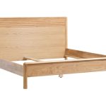 Łóżko SHEFFIELD, wosk, dąb woskowany