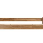 Łóżko SHEFFIELD, wosk, dąb woskowany