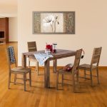 Stół masywny dębowy rozkładany 140x90 cm MONTANA