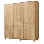 Szafa 3 drzwiowa SHEFFIELD, dąb woskowany