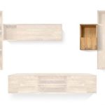 Szafka wisząca SCANDI 2, dąb olejowany