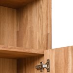 Szafka wisząca SCANDI 1, dąb olejowany