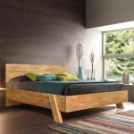 Aranżacja łóżko Emma, dąb olejowany