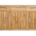 Komoda dębowa szeroka 178 cm LEROY 07