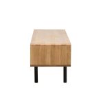 Szafka RTV z szufladami i niszami B&W TV1  3.0.2 nisze z lewej strony