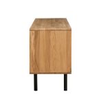 Szafka RTV z szufladami i niszami B&W TV2 3.0.4 nisze z lewej strony