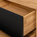 Szafka RTV z szufladami i niszami B&W TV2 3.0.4 nisze z lewej strony