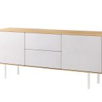 Szafka RTV z szufladami i szafkami B&W TV2  3.2.2