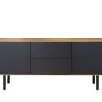 Szafka RTV z szufladami i szafkami B&W TV2  3.2.2