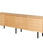 Szafka RTV z szufladami i niszami B&W TV2 4.0.6 nisze z prawej strony