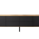 Szafka RTV z szufladami i szafkami B&W TV2  4.2.4