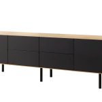 Szafka RTV z szufladami i szafkami B&W TV2  4.2.4