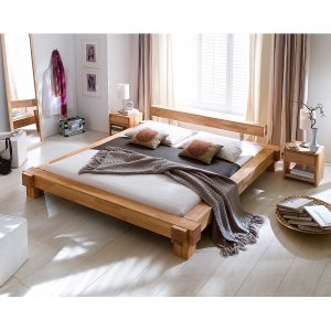 Łóżko dębowe "VICTORIA" 140x200 cm