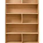 Aranżacja regał B&W 2 (dąb, wosk), nóżki czarne