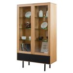 Wysoka witryna B&W  2.2C.1 z podwójnymi drzwiami