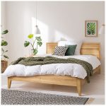 Aranżacja sypialni z łóżkiem RUNA, dąb woskowany