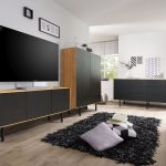 Komoda RTV z 4 szafkami B&W TV2  3.3.0