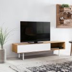 Szafka RTV z szufladami i niszami B&W TV1  3.0.2 nisze z prawej strony