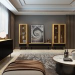 Aranżacja salonu, kolekcja mebli B&W